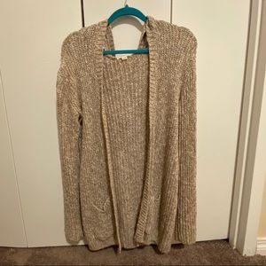 Garage oversized hidden cardigan